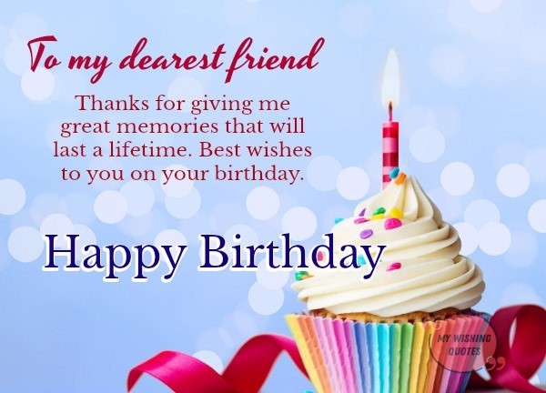 Happy Birthday Wishes For Best Friend _ Happy Birthday Messages For ...