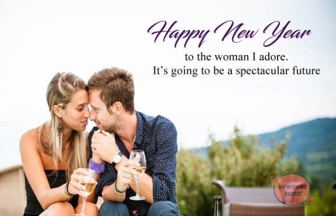 Happy New Year Wishes For Wife _ Romantic New Year Messages