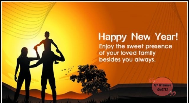 Happy New Year Wishes For Family _ New Year Messages And Greeetings