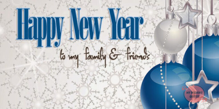 Happy New Year Wishes For Friends And Family