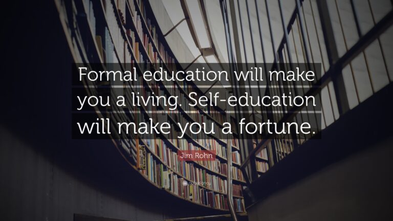 Self-Education Quotes – Best Quotes On Self-Study