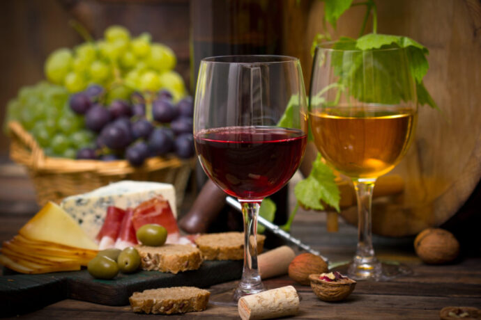 Recognize the Role of Food and Wine